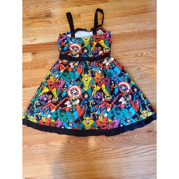 Marvel Super Heroes Dress Medium - Picture 6 of 11